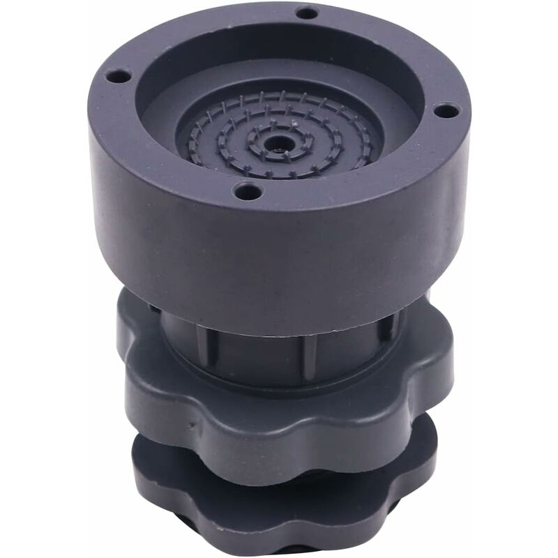 4-Piece Universal Adjustable Rubber Shock Pads For Washers, Dryers, Refrigerators - Image 2