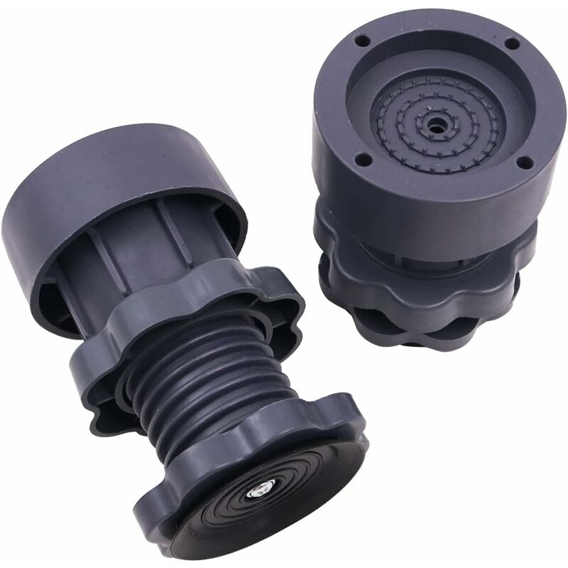 4-Piece Universal Adjustable Rubber Shock Pads For Washers, Dryers, Refrigerators - Image 4