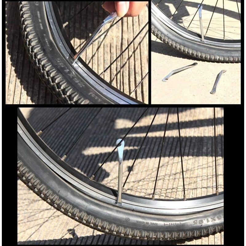 2 Pieces 3.50/4.00-6 Inner Tube Tire Wheel 3.50/4.00-6 Innertube Wheelbarrow Rubber Valve 6 - Image 4