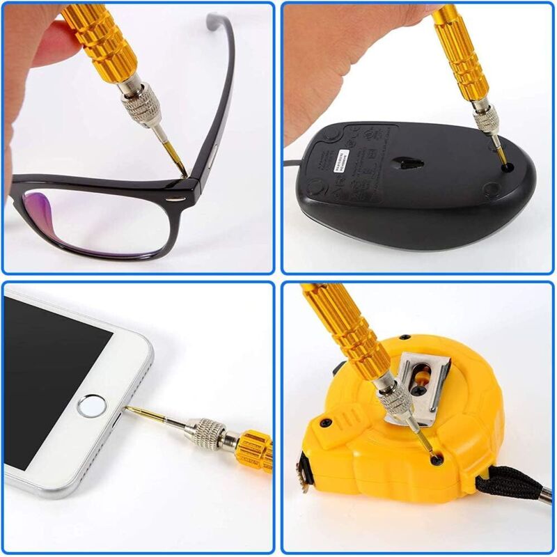 5-In-1 Multifunctional Precision Magnetic Small Pocket Screwdriver For Eyeglasses, Smartphones, Tablets, Watches, - Image 2