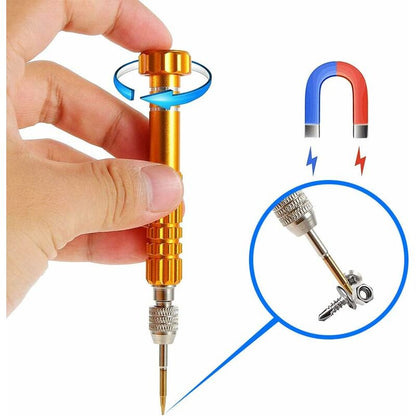 5-In-1 Multifunctional Precision Magnetic Small Pocket Screwdriver For Eyeglasses, Smartphones, Tablets, Watches, - Image 4