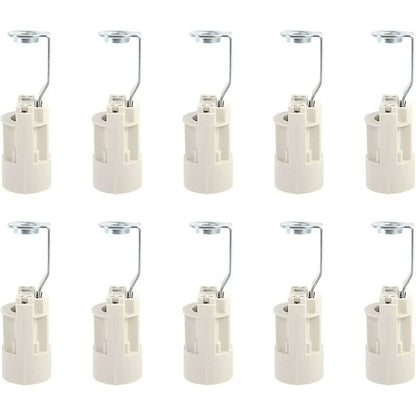 E14 Bulb Base Adjustable E14 Lamp Sockets Converter E14 Socket Bayonet Socket Candle Lamp Holder For LED Bulb 10 pcs