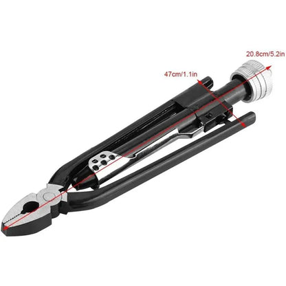 6 Inch Wire Twisting Pliers, Rivet Nut Pliers, High Carbon Steel Safety Wire Twister With Return Spring And Locking Jaws - Image 4