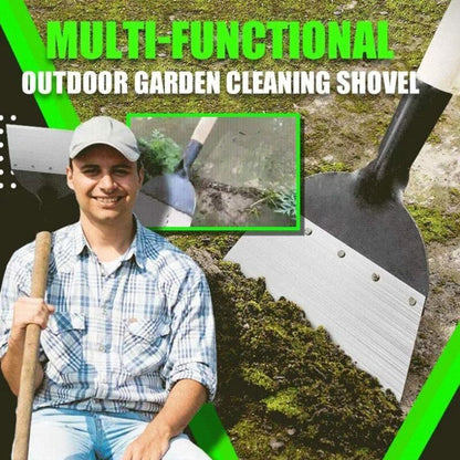 Multifunctional Garden Cleaning Shovel Steel Flat Shovel For Planting Soil Weeding Farm Tool Shovel Weeding - Image 4