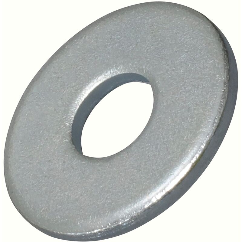 C62085 - Pack Of 20 Large Flat Washers - M8X24Mm H 2Mm - Zinc Plated Steel Din9021 - Image 3