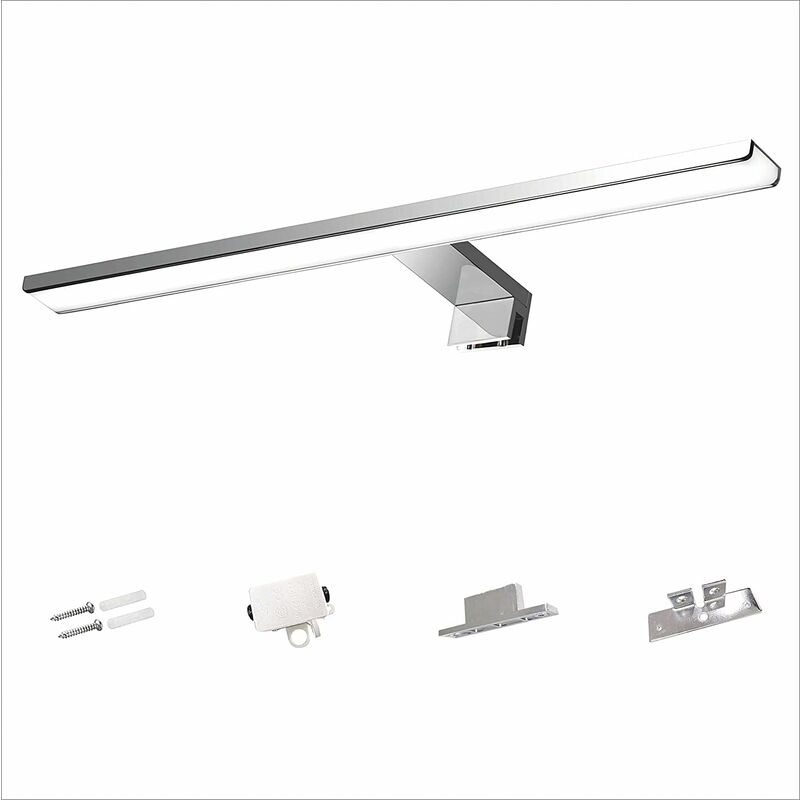 Bathroom Mirror Light 30Cm LED 6W 230 Volt Bathroom Mirror Light 6000K Full Aluminum 3In1 Bathroom Mirror Light - Image 2