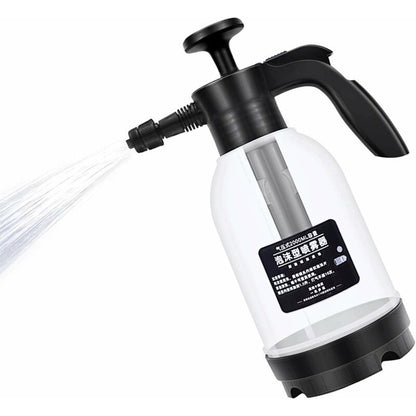 2L Pressure Sprayer, Car Hand Pump Foam Cannon, Portable Pressurized Water Mist Sprayer, Car Snow Foam Lance