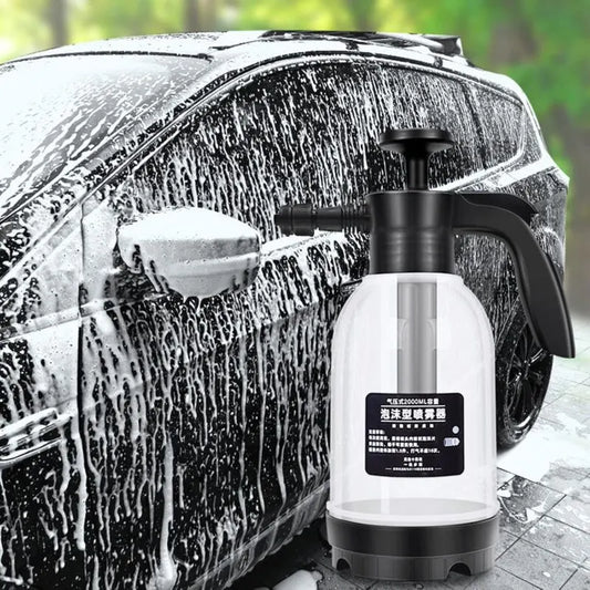 2L Pressure Sprayer, Car Hand Pump Foam Cannon, Portable Pressurized Water Mist Sprayer, Car Snow Foam Lance - Image 3