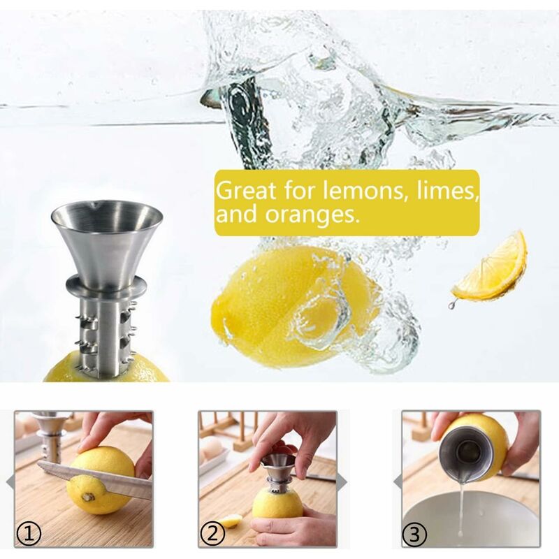 1 pcs Set Lemon Squeezer And Pourer - Image 2