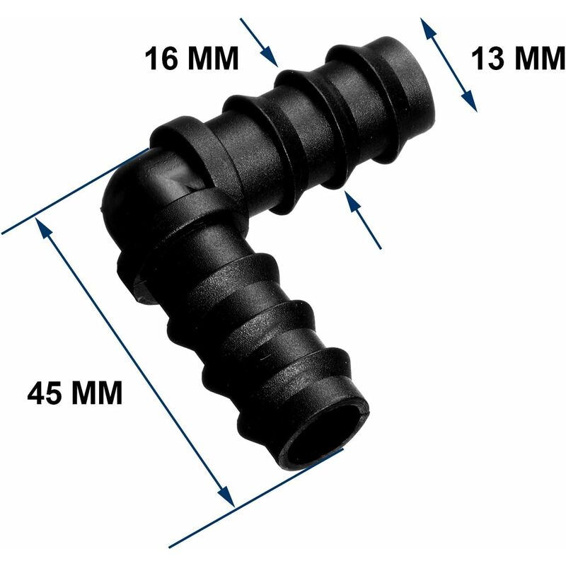 Maitys Pipe Connectors For 16Mm Irrigation System (Elbow) - Image 2