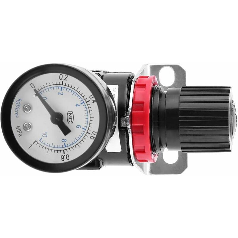 1 pcs Air Pressure Regulator Ar2000 G1/4 Pneumatic Control Compressor With Gauge - Image 2