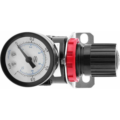 1 pcs Air Pressure Regulator Ar2000 G1/4 Pneumatic Control Compressor With Gauge - Image 2