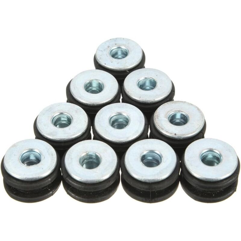 10 pcs Motorcycle Rubber Grommet Bolt For Honda/Yamaha/Suzuki/Kawasaki Fairings - Image 3