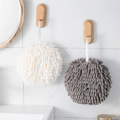 2 Pieces Hand Towels Bath Towels Kitchen Hand Towels Plush Absorbent Towels Hanging Hand Towel Terry Hand Towel Quick - Image 2