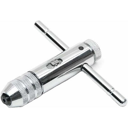 T Bar Handle Ratchet Tap Holder, Adjustable Tap Wrench With 5 pcs M3-M8 3Mm-8Mm Metric T-Shaped Plug Machine Screw - Image 4