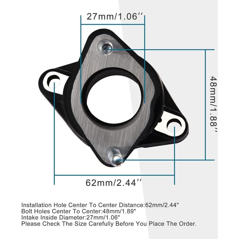 27Mm Pipe D'Admission Remplacement Pour Bent Cg 125Cc 150Cc 200Cc Vtt Dirt Bike Go Kart - Image 2