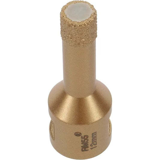 Profi Fliesenbohrer Fliese 12 Mm X M14 Diamantbohrer Winkelschleifer Für Trockenbohren In Feinsteinzeug, Wandfliesen - Image 3
