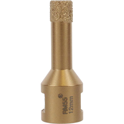 Profi Fliesenbohrer Fliese 12 Mm X M14 Diamantbohrer Winkelschleifer Für Trockenbohren In Feinsteinzeug, Wandfliesen - Image 4