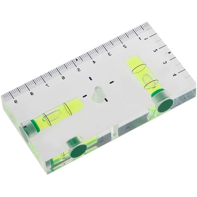 Mini High Precision Two-Direction Transparent Magnetic Spirit Level - Image 4