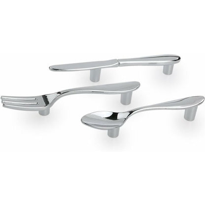 3 pcs Knife Spoon Fork Kitchen Cabinet Drawer Cupboard Pull Sleeve Knobs - Image 3