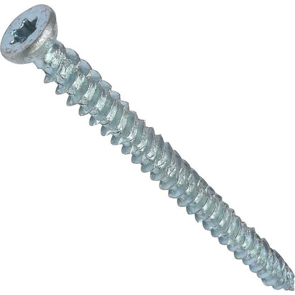 Pack Of 100 Direct Anchor Screws For Concrete Ø7.5X62Mm Countersunk Head Conical - With Star Recess T30 - Direct Fixing - Image 2