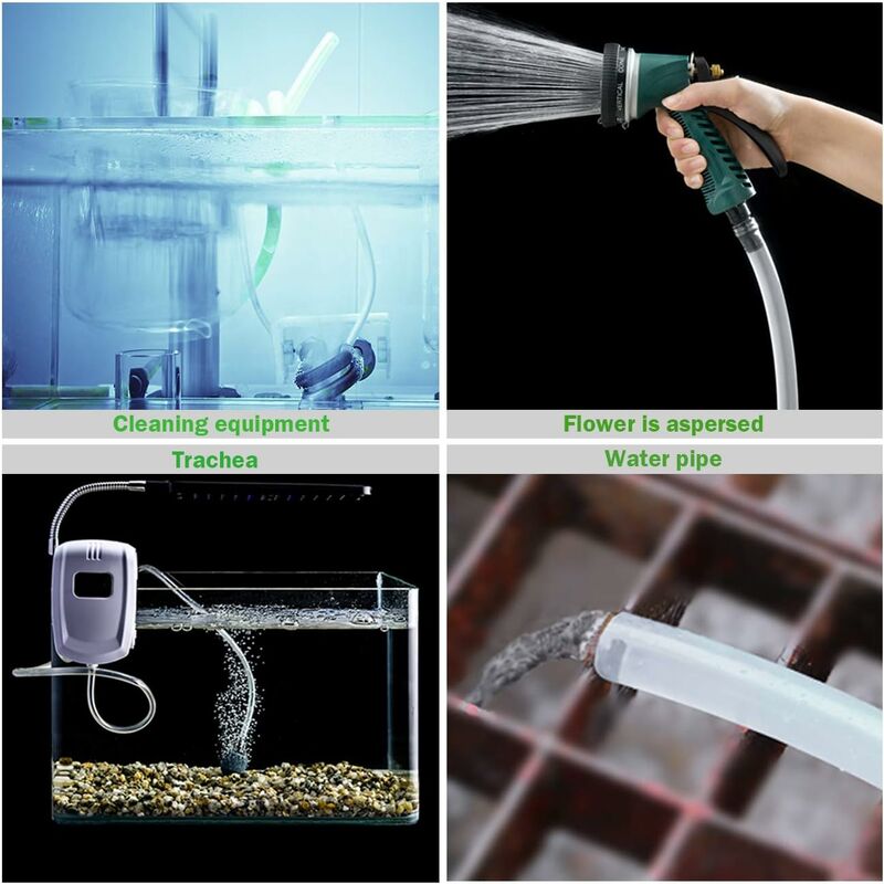 Transparent Pressure Hose 3 Meters, 10 × 12Mm Flexible Pvc Tubing Tube - Image 4