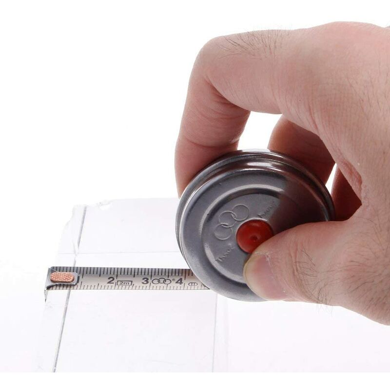 2M Mini Metric Stainless Steel Retractable Tape Measure For Office, Premium Quality Metric - Image 2
