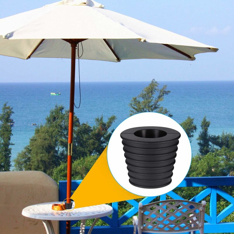 Umbrella Cone Base Stand, For Patio Table Hole Opening And Stability Or Parasol Base Holder, Umbrella Stand, 1.5" - Image 4