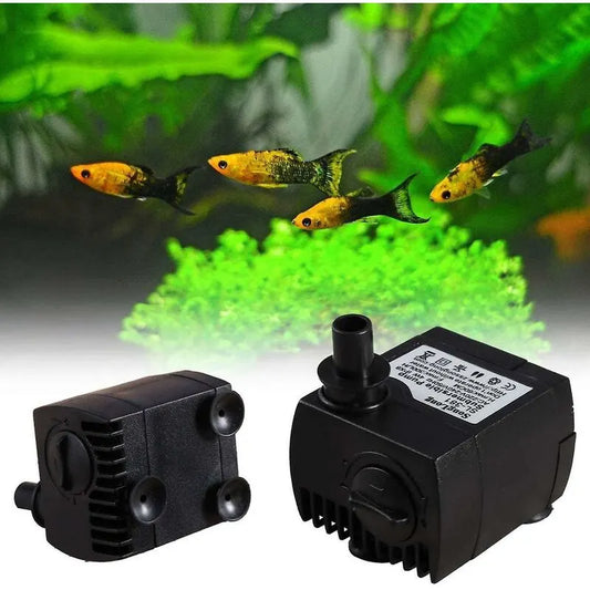 300L/H 5W Ultra Quiet Submersible Water Pump For Fountain Aquarium Pond (Eu Plug) - Image 3