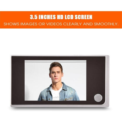 Smart Indoor/Outdoor Peephole Camera Smart Doorbell Security Camera 120 Degree Wide View Digital Door Viewer And - Image 3