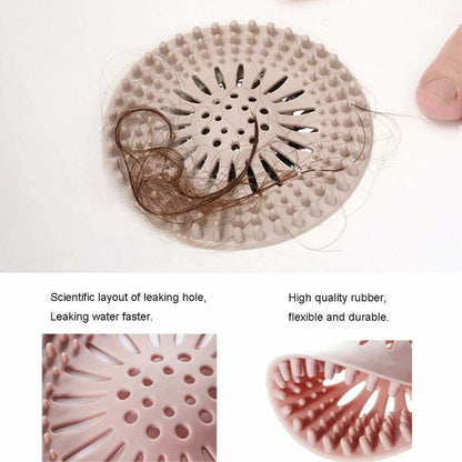 4 pcs Silicone Hair Filter, Universal Drain Protector Device, Can Be Used In Bathroom, Bathtub, Kitchen, Hair Filter - Image 3