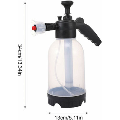 Pressure Sprayer, 2L Portable Lawn Foamer - Rich Foam Spray Tool For Home, Lawn, Garden, Car Detailing - Image 2