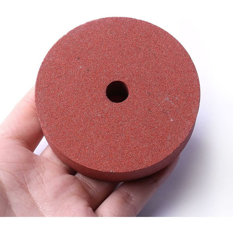75Mm 1Pc Diameter Grit 120 Polishing Stone Grinding Wheel For Bench Grinders - Image 3