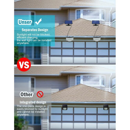 106 LED Solar Lights Outdoor With Motion Sensor, Ip65 Waterproof, 120° Lighting Angle, Solar Wall Light For Garden With - Image 2