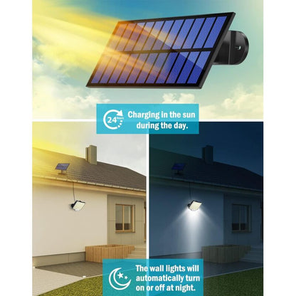 106 LED Solar Lights Outdoor With Motion Sensor, Ip65 Waterproof, 120° Lighting Angle, Solar Wall Light For Garden With - Image 3