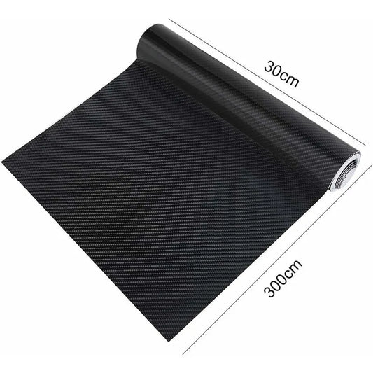 6D Waterproof Car Sticker Film Carbon Fiber Vinyl Adhesive 30300Cm Waterproof Non-Stick For Car,Computer,Phone Case - Image 2