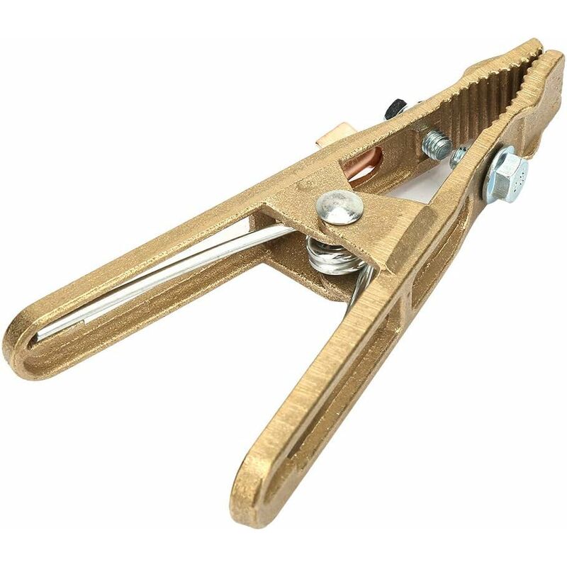 Welding Ground Clamp, 260A Heavy Duty Brass Jaw, Welding Earth Clamp For Welder Welding Station - Image 4