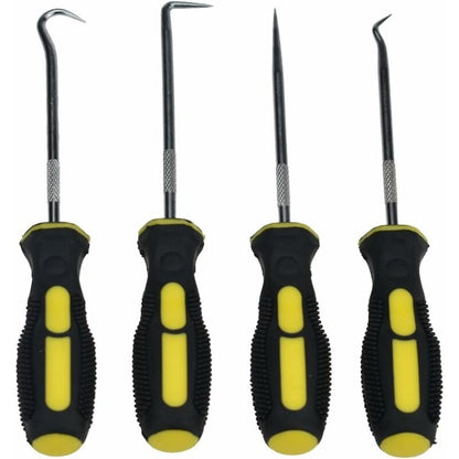 Precision Hook Pick, Oil Seal Hook, High Quality Oil Seal O-Ring Puller, 4 pcs