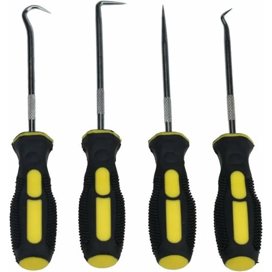Precision Hook Pick, Oil Seal Hook, High Quality Oil Seal O-Ring Puller, 4 pcs