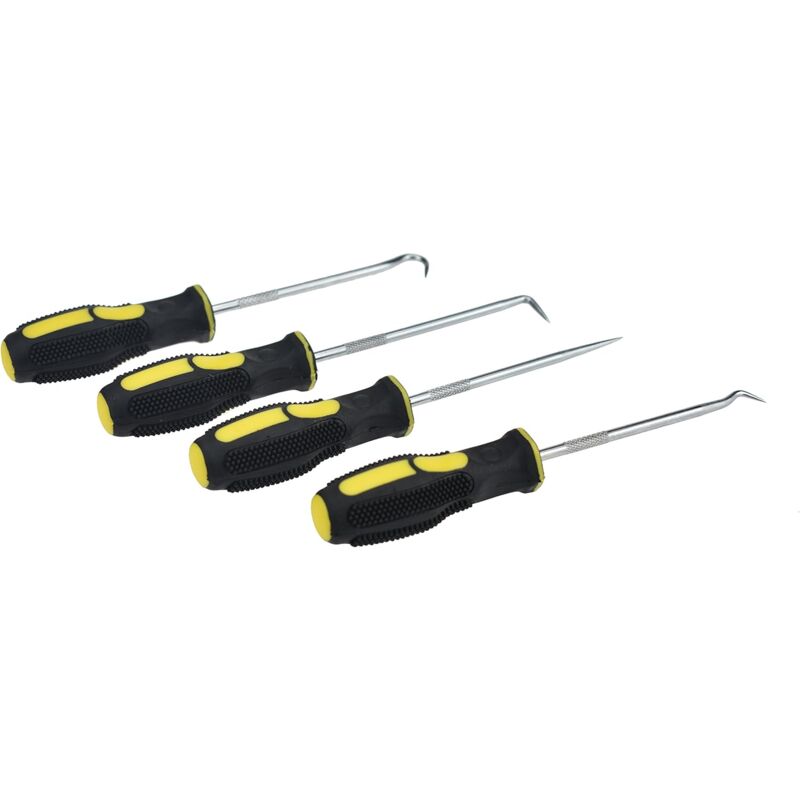 Precision Hook Pick, Oil Seal Hook, High Quality Oil Seal O-Ring Puller, 4 pcs - Image 2