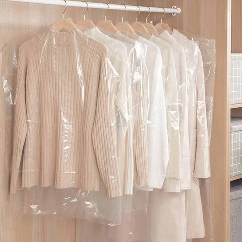 30 Pieces Garment Covers Dustproof Cover Dustproof Pouch Transparent Protective Covers For Dress Suits Coats 60 X 120 Cm - Image 4