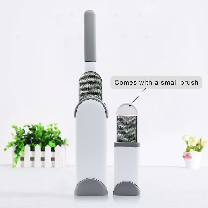 Pet Hair Remover Brush For Cats & Dogs - Reusable Magic Cleaning Brush Removes Hair - Image 2