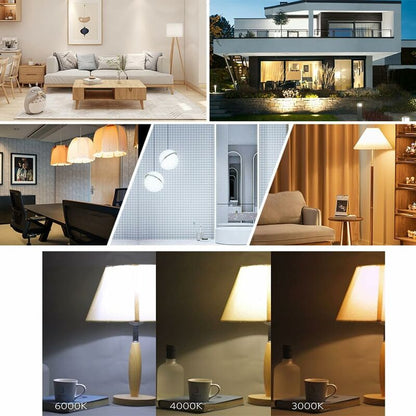 G12 LED Bulb 16W Natural White, Bi-Pin Corn Bulb, 4000K 1600 Lumen Ceiling Light Floodlight For Home Street Garage - Image 3