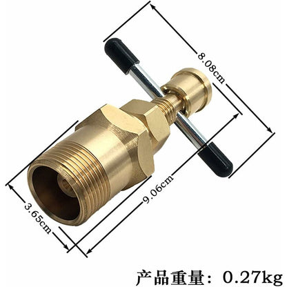 15Mm & 22Mm Olive Extractor, Solid Copper & Brass Pipe Fitting Removal Tool - Image 3