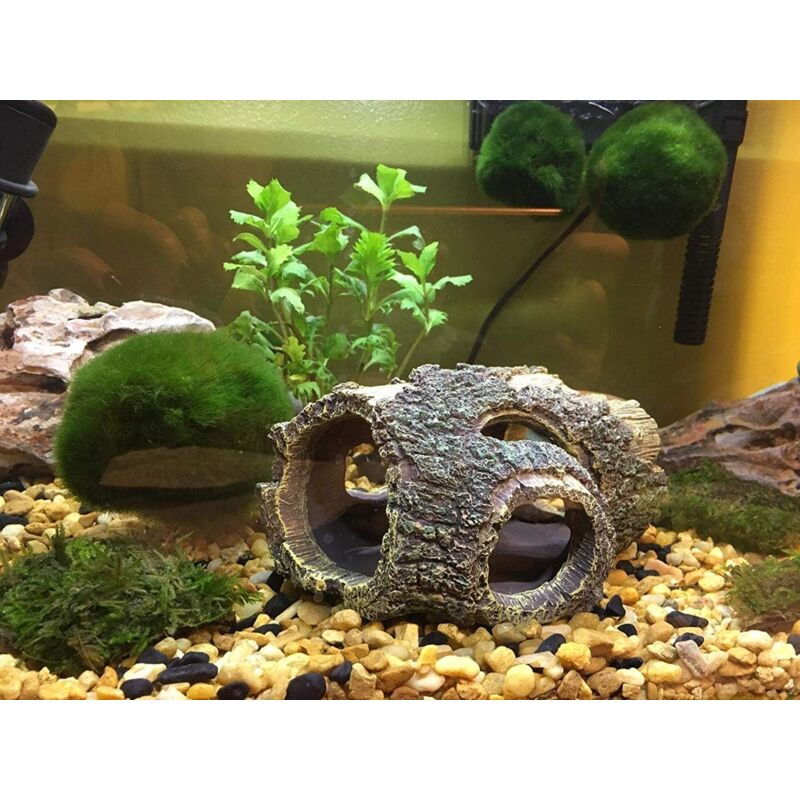 Aquarium Decoration Resin ROot, Aquarium Cave Tree Decoration Artificial Cave For Aquarium Ornaments Home Decor Garden - Image 3