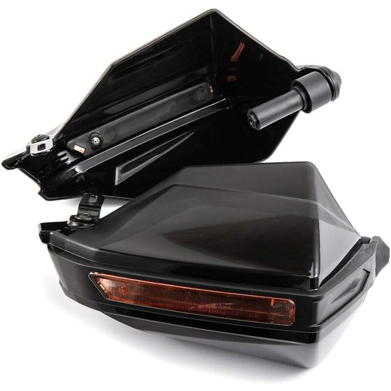 Motorcycle Hand Guard Handle Shield Motorbike Motocross Scooter Windproof Handlebar Protective Gear - Black - Image 3