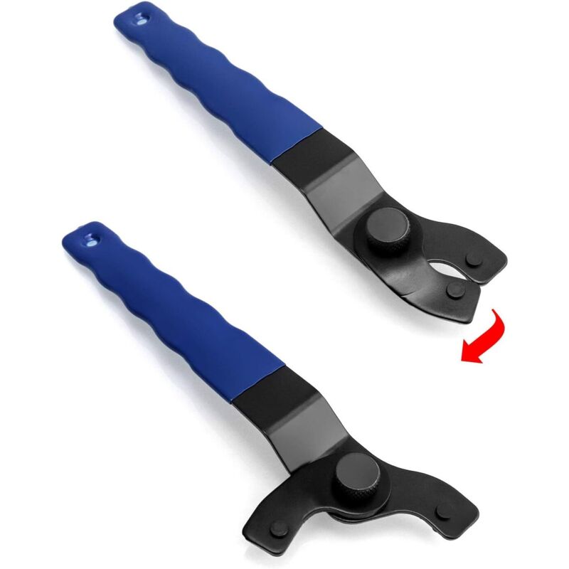 Universal Angle Grinder Wrench 10-46Mm, For Grinders Replace Discs, Adjustable Pin Wrench For Angle Grinders - Image 2