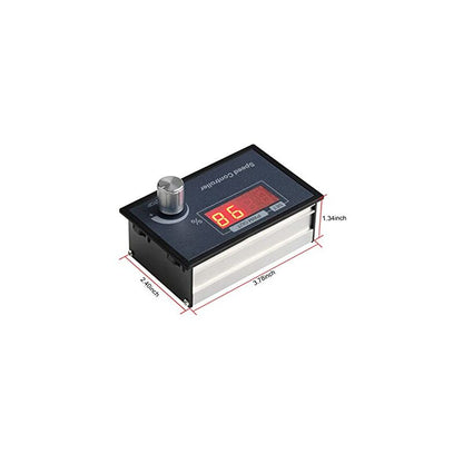 Pwm Dc Motor Speed Controller (Pwm) Dc 6-60V 12V 24V 36V 48V 30A Adjustable Speed Motor Speed Regulator With ROtary Knob - Image 2