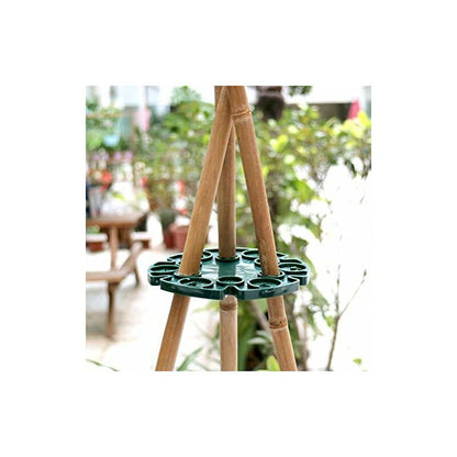 6 Pack Bamboo Stakes Supports For Climbing Plants, Tomato Plants, Cucumbers, Clematis - Image 3