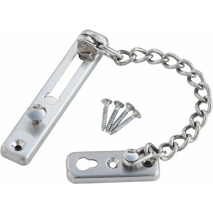 Silver Chain Sliding Security Lock - Door Lock - Door Lock - Interior Sliding Door - Exterior Gate Lock - Door Latch - Image 2